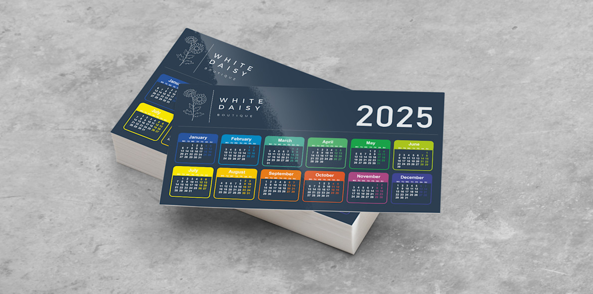 2024 Custom Pocket Calendar Pocket Size Calendar VistaPrint